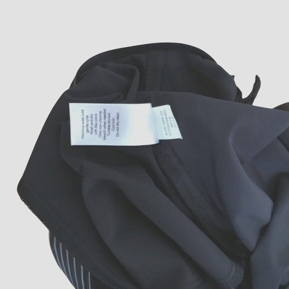 ATHLETA Gramercy Women's Wide Leg Button Track Travel Trouser Pants Black Sz 4 - Picture 6 of 8